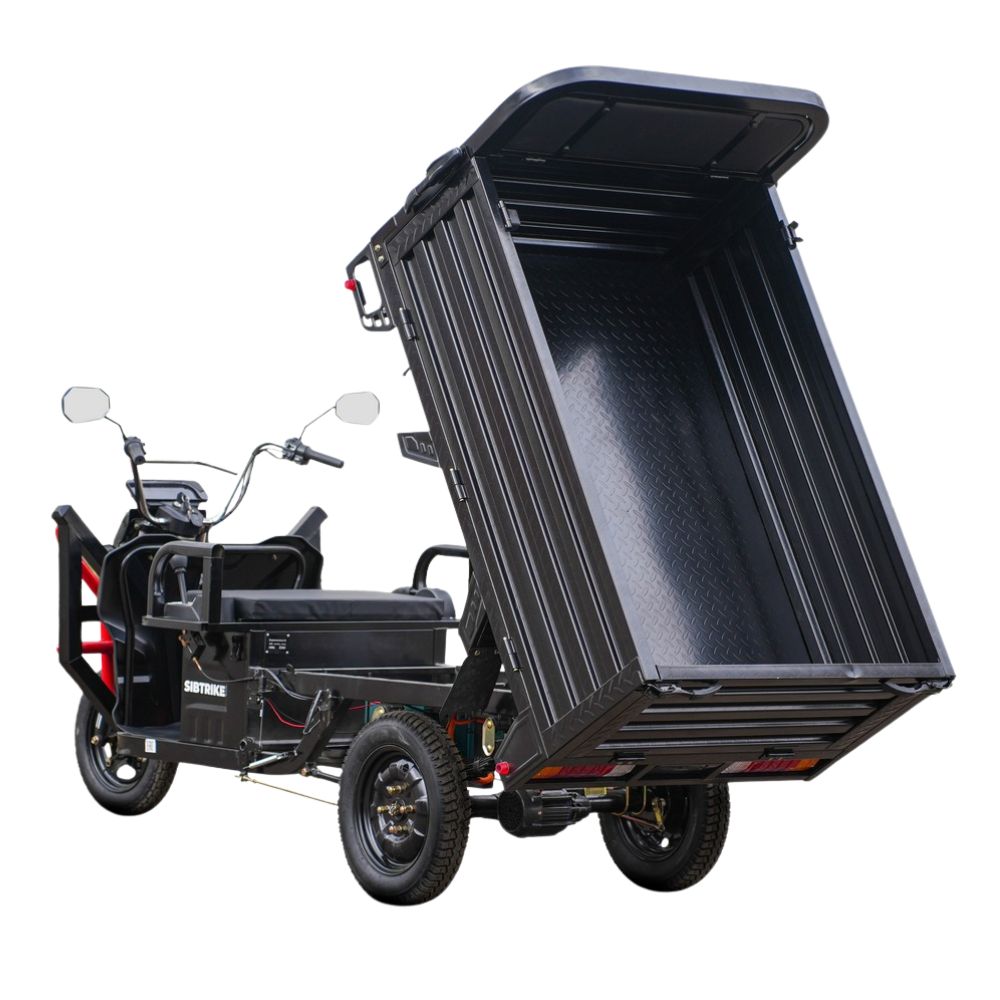 Электротрицикл WHITE SIBERIA SIBTRIKE CARGO 2025 Электротрицикл WHITE SIBERIA SIBTRIKE CARGO 2025
