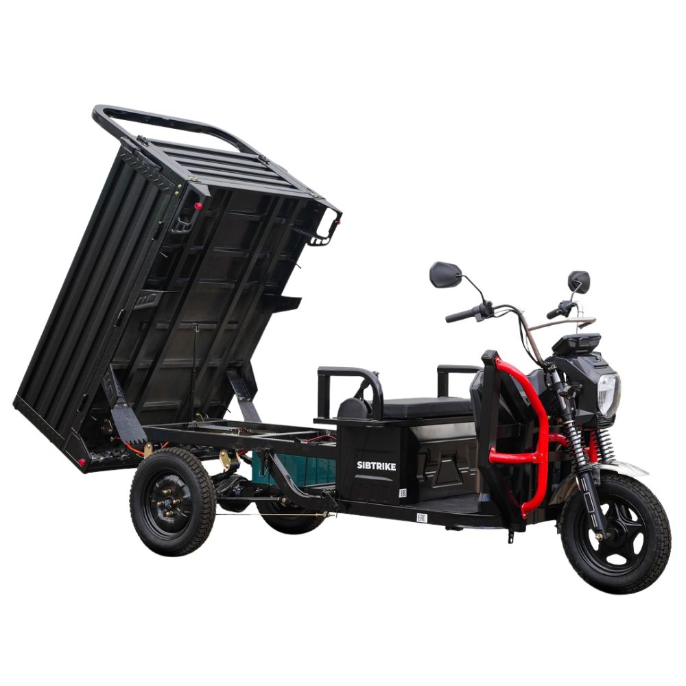 Электротрицикл WHITE SIBERIA SIBTRIKE CARGO 2025 Электротрицикл WHITE SIBERIA SIBTRIKE CARGO 2025