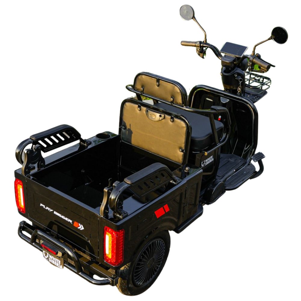 Электроскутер WHITE SIBERIA SIBTRIKE MAX 2000W 2025 Электроскутер WHITE SIBERIA SIBTRIKE MAX 2000W 2025
