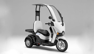 Электрический трехколесный скутер Honda Gyro Canopy e