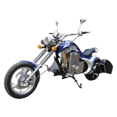 Электромотоцикл GreenCamel Chopper C200 72V 3000W R15